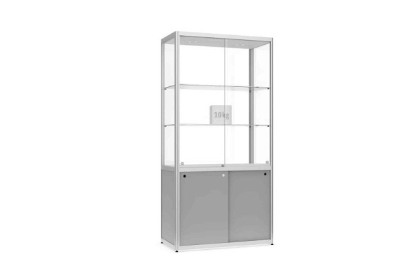 WSM Schrankvitrine FACTORY 500, 1000 x 2000 mm, 104100011