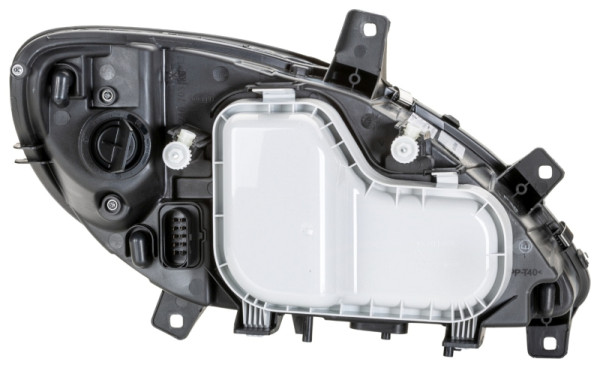 HELLA Halogen-Hauptscheinwerfer, für u.a. Mercedes-Benz Vito / Mixto Box (W639), ECE, für Rechtsverkehr, links, 1EG 246 041-011