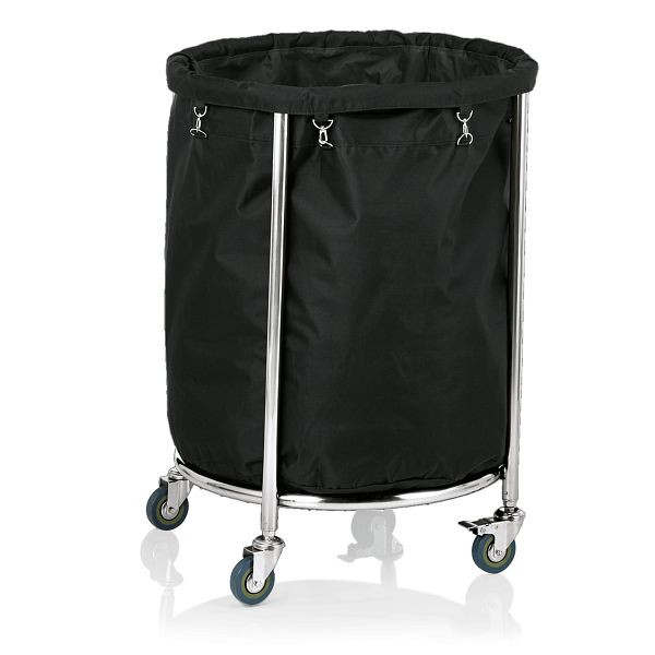 WAS Wäschewagen, Durchmesser 60 cm, Modell 2, Chromnickelstahl, 4421604
