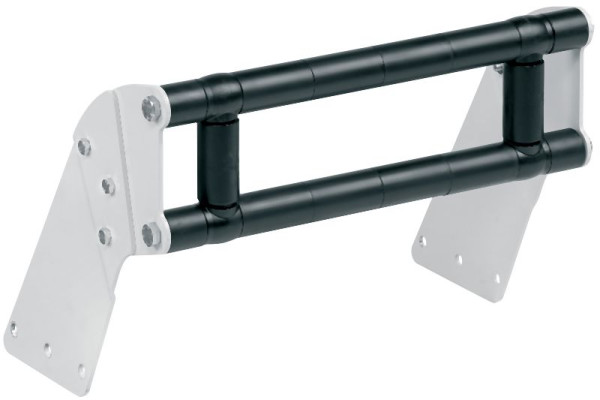 Ebinger Rollenführung geschlossen 270mm, oben, Edelstahl, 6.004.003.270