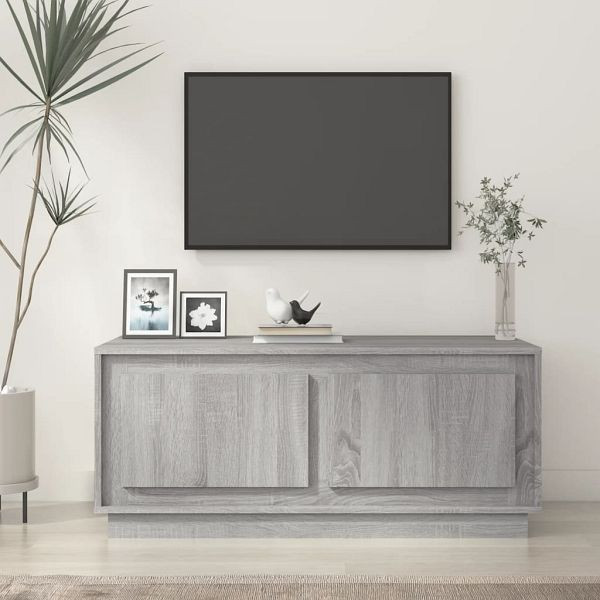 vidaXL Couchtisch Grau Sonoma 102x50x44 cm Holzwerkstoff, 819882
