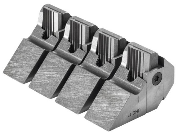 REMS Strehler-Schneidbacken HSS + Halter UNC 1-8, Satz, 759379 RHSS