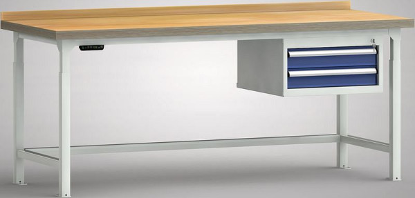 KLW Hydraulik-Profi-Werkbank - 2000 x 800 x 750 - 1030 mm L x T x H, rechts 2x100EA, WPJL05-20M45-E3D01