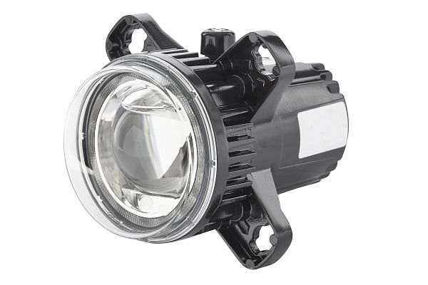 Projecteur Longue Portée HELLA L4060 LED 90 Mm - 12/24V, Fonction Feu De Route, Design Modulaire - Pour Camion, Bus, Camping-car - 3
