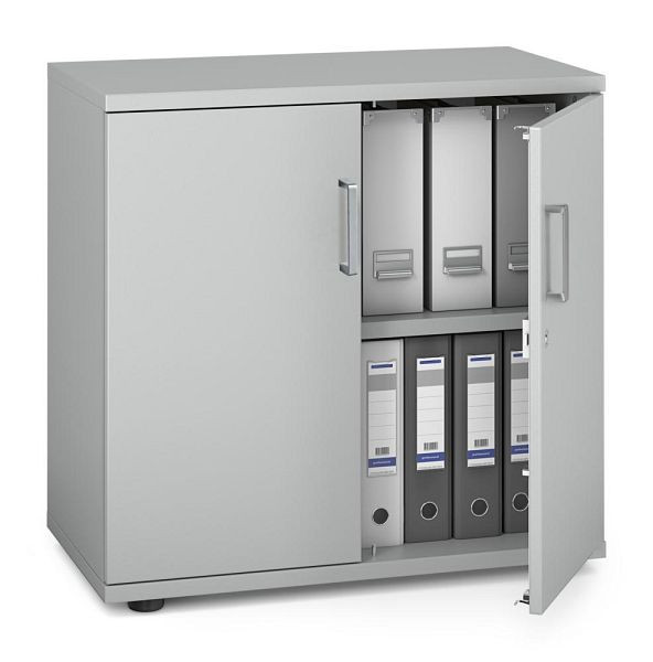 Deskin Flügeltürenschrank MULTI MODUL-PRO, Dekor lichtgrau, B 800 x H 780 x T 420 mm, 351723