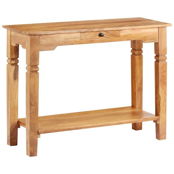 vidaXL Konsolentisch 100x40x76 cm Massivholz Akazie, 338033