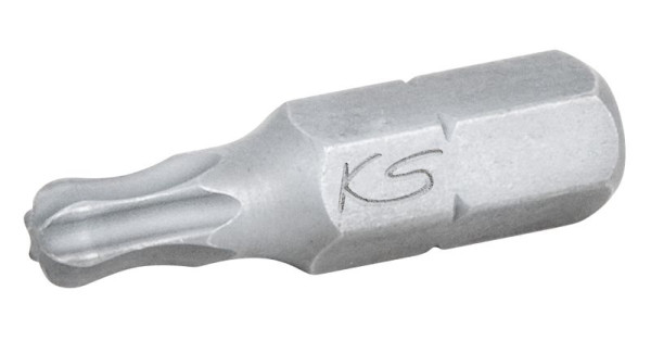 KS Tools 1/4" Bit Torx, 25mm, Kugelkopf, T40, VE: 5 Stück, 911.3500