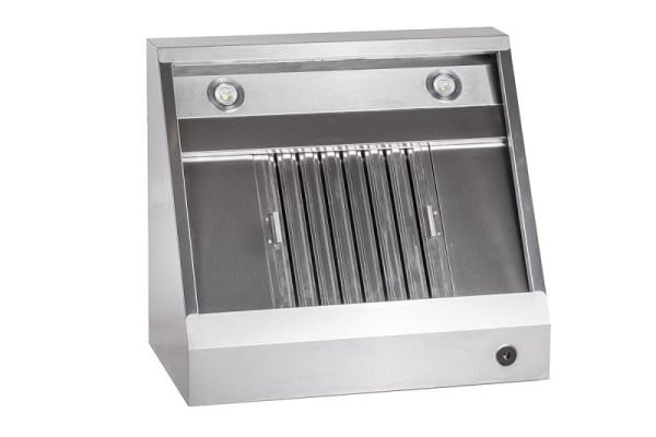 KBS Wandhaube Trapezform 220x90cm Anschlußfertig-Filter Typ F2, 30112022