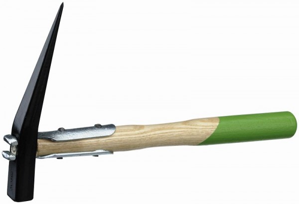 Freund Spitzhammer, handgeschmiedet, polierter Holzstiel, Gewicht: 375 Gramm, Maße: 330 mm, 00130000