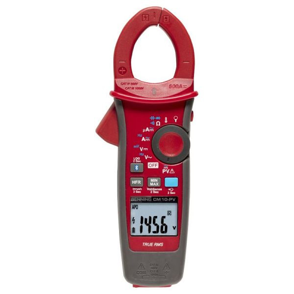 Benning CM 10-PV Stromzangen-Multimeter, Anzeigeumfang: 6.000 (beleuchtet), 044683