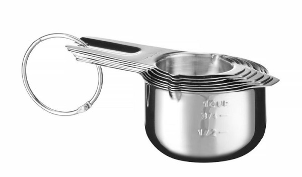 Hendi Messbecher - Set mit 7 Stück, 140x85x(H)52mm, 596487