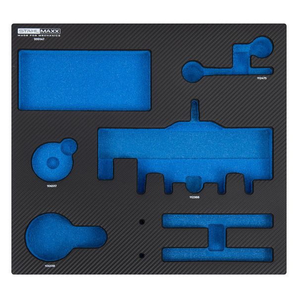 Stahlmaxx Schaumstoffeinlage 2/3 für Porsche, 999147, XXL-999147S