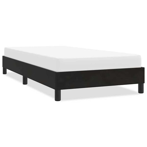 vidaXL Bettgestell ohne Matratze Schwarz 100x210 cm Samt, 4101345