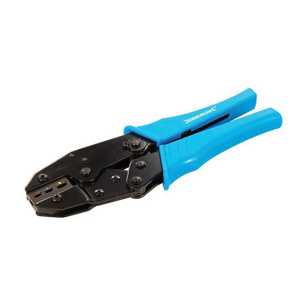 Silverline Profi-Ratschen-Crimpzange, 220 mm, 633615