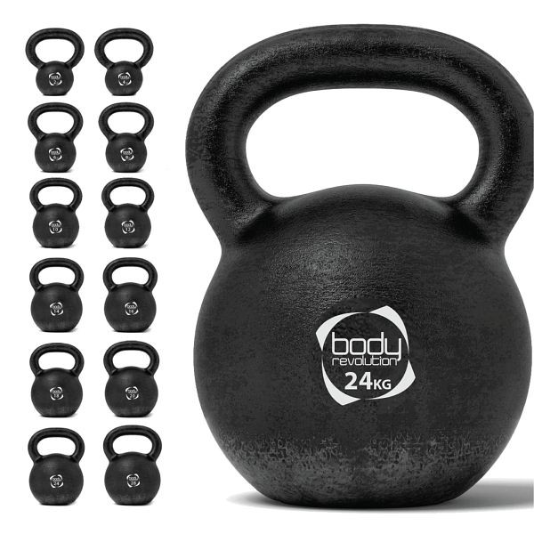 Monster Kettlebell aus Gusseisen 24 kg, 30060, 0799872169587