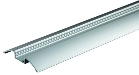 rutec Aluminiumprofil flach 57/9F 2 Meter, 69705