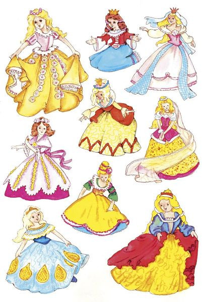 HERMA 3461 Sticker DECOR Prinzessin, VE: 10 Stück, 3461, 4008705034616