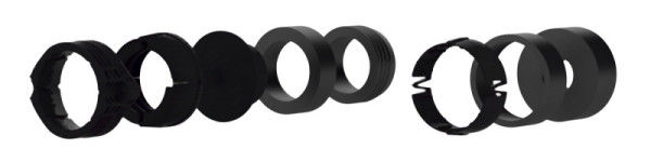 Hauff Gas-Montageset BHP MBHP DN25 D0, 3030389328, 4052487239257