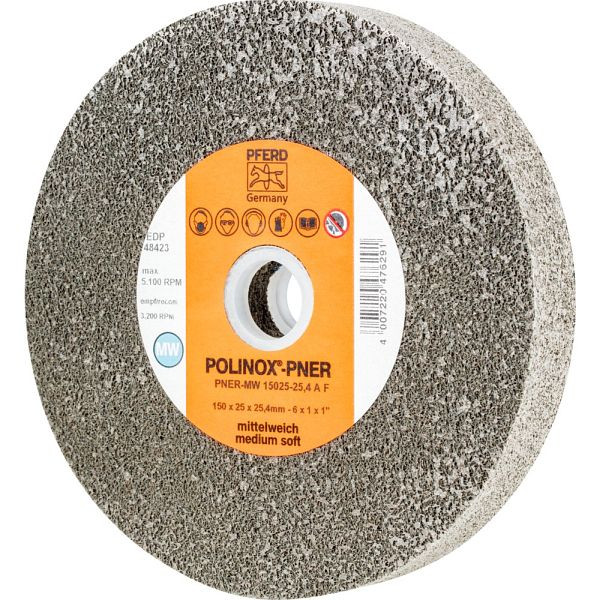 Pferd POLINOX-Kompaktschleifrad PNER-MW 15025-25,4 A F, 44691462