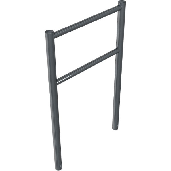Stein HGS Anlehnbügel/Absperrbügel -Borkum-, mit Flachkopf, beschichtet nach RAL DB703, 422.60b