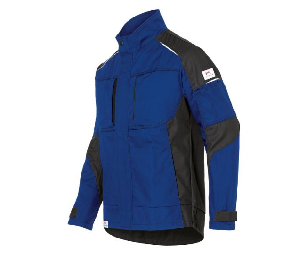 Kübler ACTIVIQ cotton+ Jacke, Farbe: kornblau/schwarz, Größe: 4XL, 1250 3421-4699-4XL