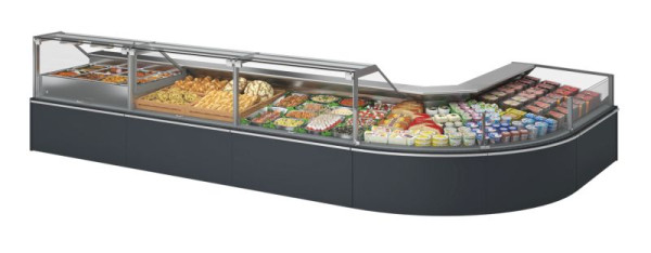 NordCap Frischwarentheke, MILOS 2.0 AC45°-O M2, 4547052452