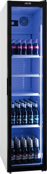 SARO Getränkekühlschrank mit Glastür - schmal Modell SK 301, 323-3150
