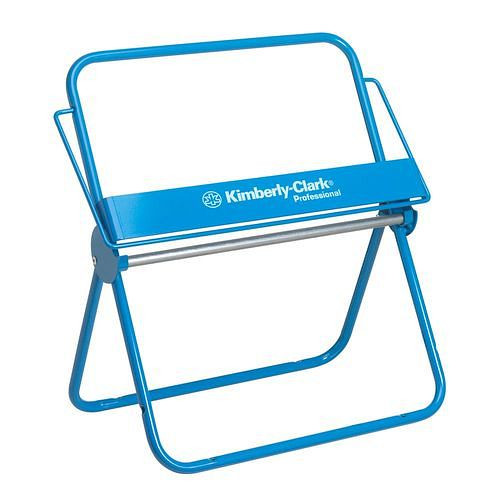 Kimberly-Clark Professional Papierhandtuchspender für Großrollen, 6146, Edelstahl, blau, 308883