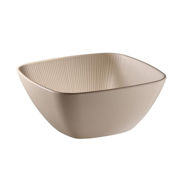 APS Schale "NERO", Melamin, 3,5 Liter, 25 x 25 cm, Höhe 11 cm, 85417