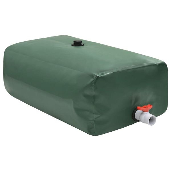 vidaXL Wassertank mit Wasserhahn Faltbar 500 L PVC, 156324