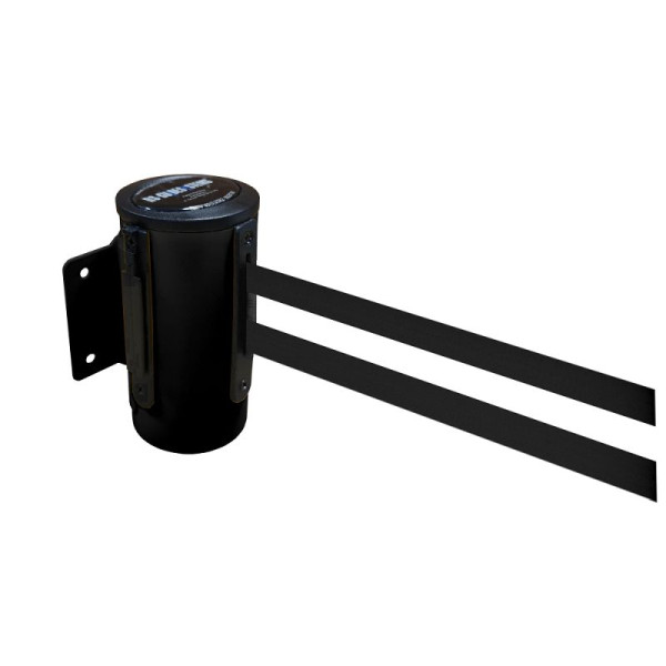 Stein HGS Wandgurtkassette -P-Line Future-, schwarz, schwarz/weiß/schwarz waagerecht (gestreift), mit Sicherheitsverschluss (selbstlösend), 12850j-0403