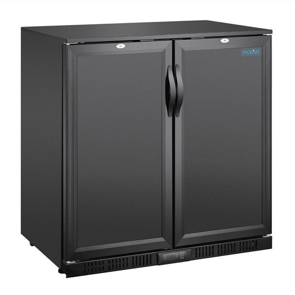 Polar G-Serie Niedriger Kühler mit zwei Türen 198L, GE998