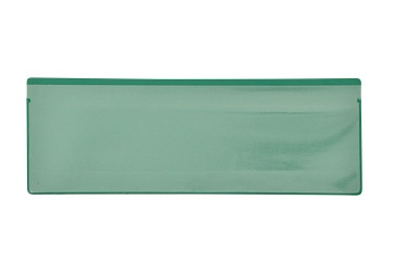 KROG Etikettentaschen - magnetisch, 220 x 80 mm, grün mit 1 Magnetstreifen, 5902093N