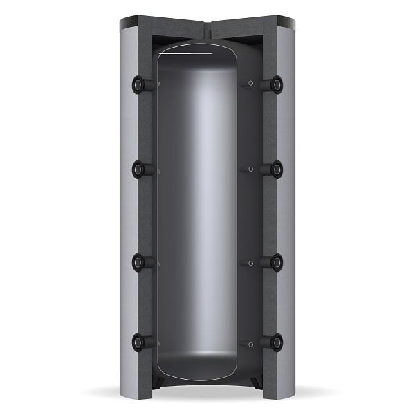 Solarbayer Pufferspeicher P8-500, ohne Solar-WT/100 mm Vliesdämmung, 100000100