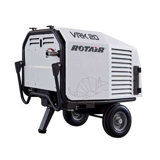 ELMAG Mobiler Baustellenkompressor, ROTAIR VRK 200 - 8 bar, 10318