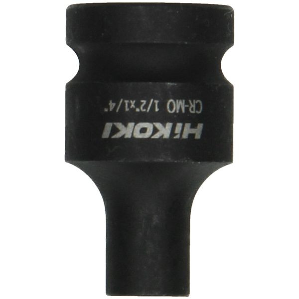 HiKOKI 1/2" Steckschlüssel Bit-Adapter auf 1/4" innen, 38mm, magnetisch, schlagfest, 751875