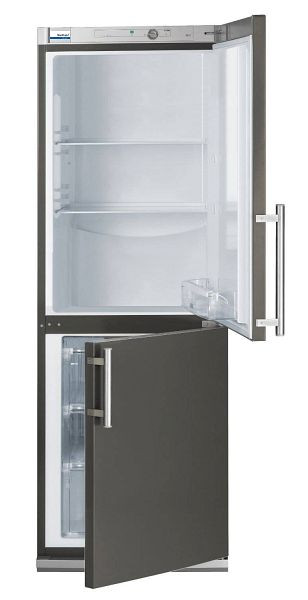 NordCap COOL-LINE Kühl-Tiefkühl-Kombination, KTK 34 INOX FRONT, 4703400503