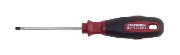 Kraftwerk ERGOKRAFT Schraubendreher für Schlitzschrauben 1.1 x 6 mm, 4110-4