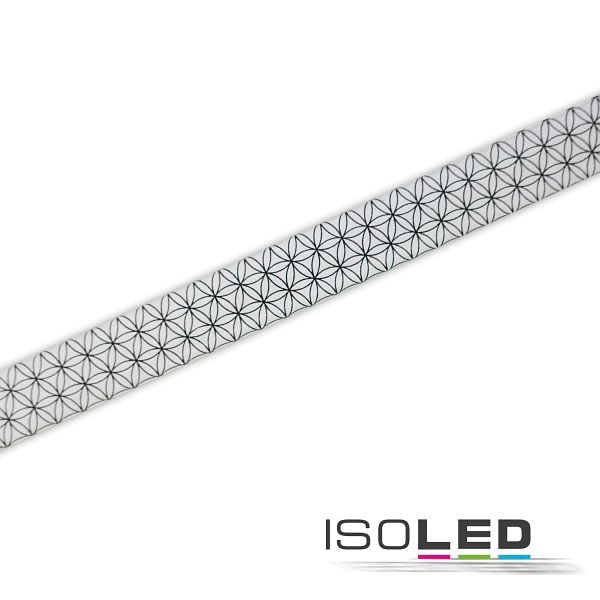 ISOLED Design Cover für LED Streifen 245cm Motiv "Muster weiß", 115855