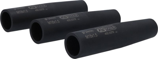 KS Tools Radbolzen-Zentrier- und Schonhülsen-Satz, M18x1,5, Ø24,0 mm, 450.0373