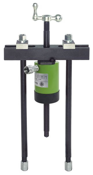 Kukko Hydraulische Abziehvorrichtung mit Hohlkolbenzylinder für Pumpenantrieb, Zugbolzenweite: 135-300 mm, Y28-180