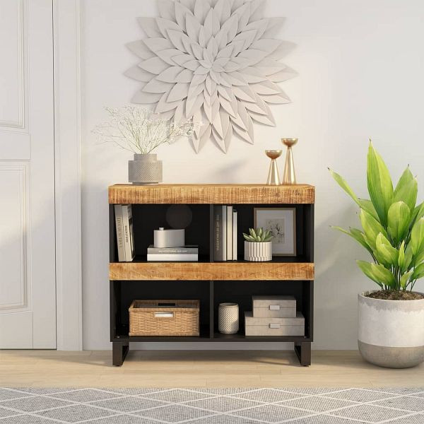 vidaXL Beistellschrank 85x33x75 cm Massivholz Mango, 352897
