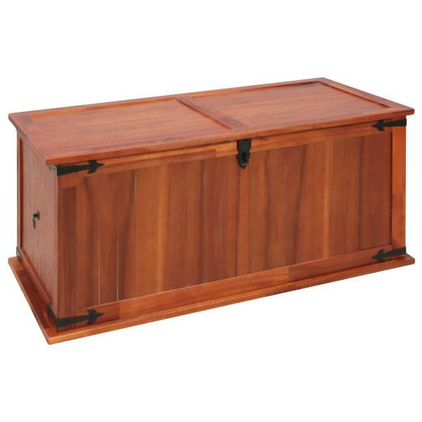 vidaXL Aufbewahrungstruhe 79x34x32 cm Akazie Massivholz, 247241