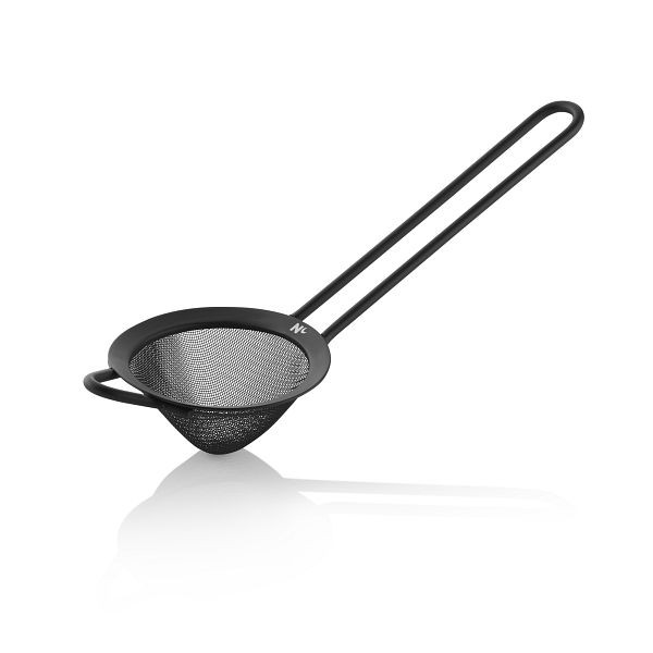 WAS Feinmaschiges Sieb NOCTURN, Ø 9 cm, 25,5 cm, schwarz matt, Chromnickelstahl 18/8, 8306103