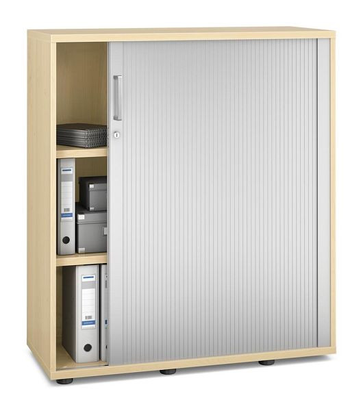 Deskin Rollladenschrank MULTI MODUL-PRO, Ahorndekor, B 1000 x H 1140 x T 420 mm, 352325