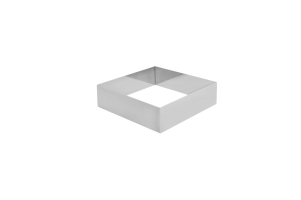 Schneider Tortenring "Quadrat", 16 x 16 x 5 cm, Edelstahl, 155367