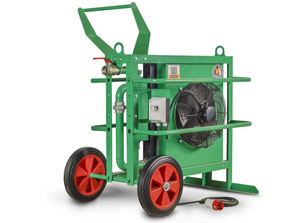 Contracor Druckluftnachkühler, Volumenstrom 7 m³/min, G1.1/2" Anschluss, Elektroantrieb, 14320012