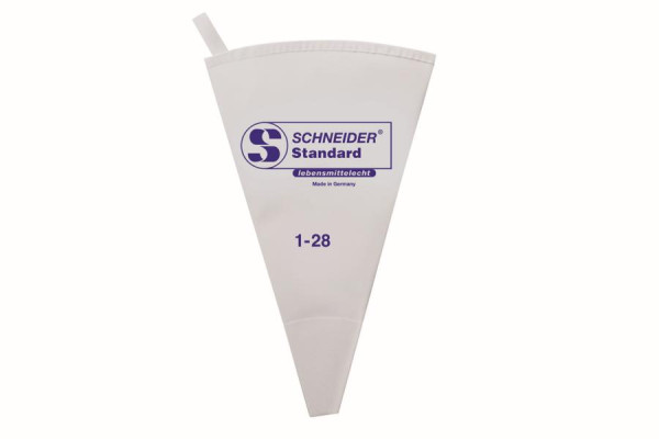 Schneider Spritzbeutel, 1-28cm, "Standard" in blau, verschweißt, 350171