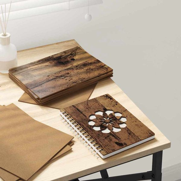 vidaXL Dekoplatten 150 pcs Altholz 15 x 21 x 0.3 cm Holzwerkstoff, 885555