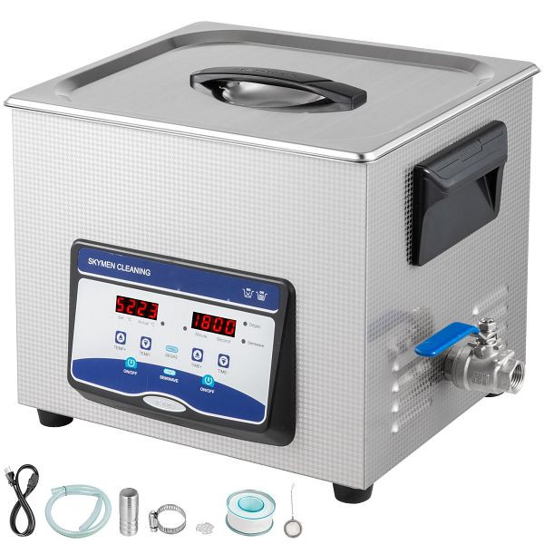 VEVOR Ultraschallreinigungsgerät 10 L, 40 kHz, QXJ10LSGLTQ000001V2
